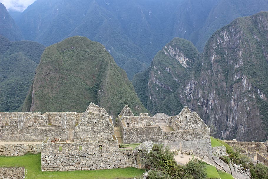 Peru, Machupicchu, Machu Picchu, places of interest, holy, inca, ruins, mountains, architecture, landmark