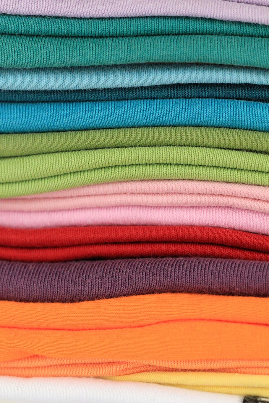 t-shirts, colorful, color, fashion, style, casual, textile, t-shirt, wear, cotton