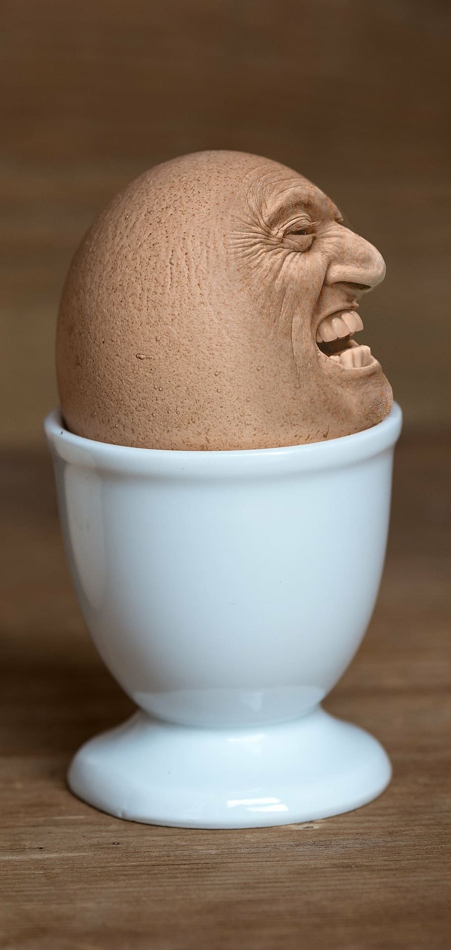 donald trump egg, footed cup, iman, face, egg face, egg cups, food-photography, assembly, making a face, manipulation