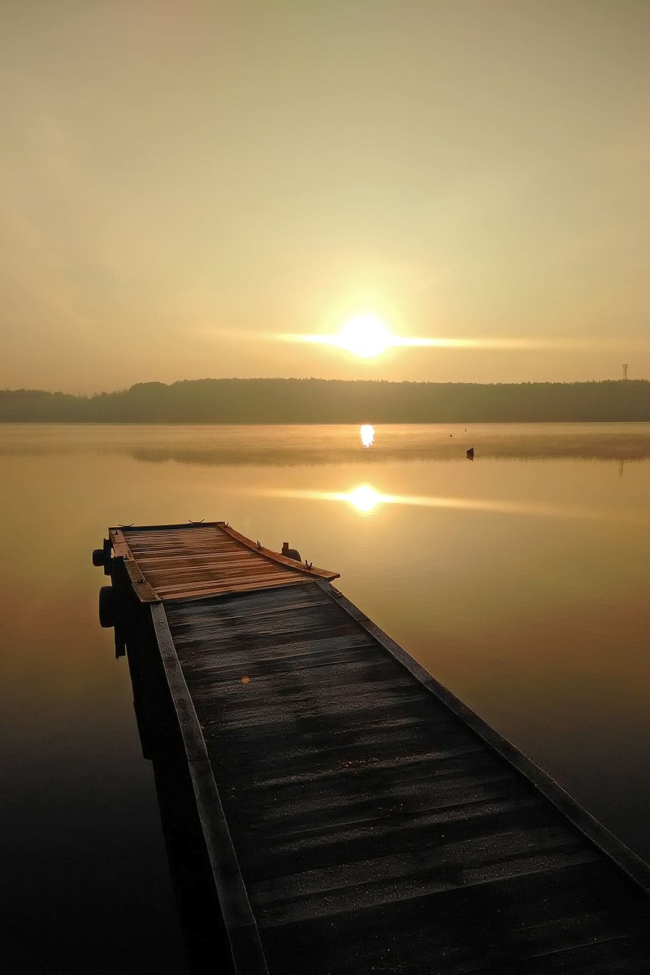 lake, pond, september, morning, peace of mind, the silence, meditation, bridge, sunrise, panorama