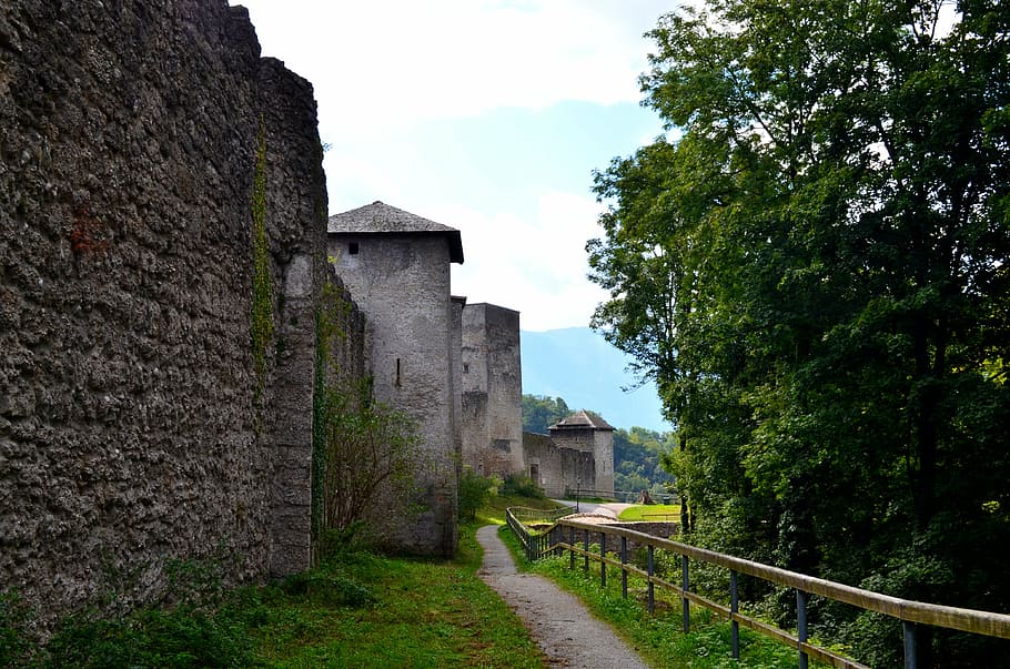 ruins, austria, road, ishigaki, architecture, history, fort, wall - Building Feature, famous Place, stone Material