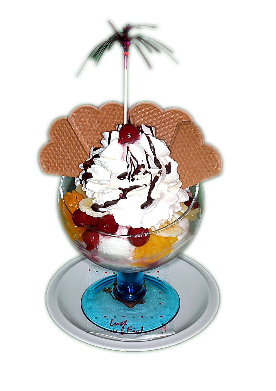 dessert, Ice, Ice, Ice Cream, Learn, Fruits, ice, ice cream sundae, frozen food, sweet food, vanilla ice cream