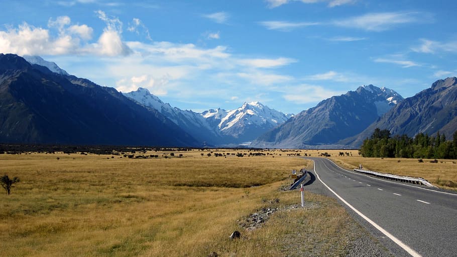 Mount Cook, Cook, Mountains, Southern, Glacier, mountains, peaceful, aoraki, zealand, landscape, alps