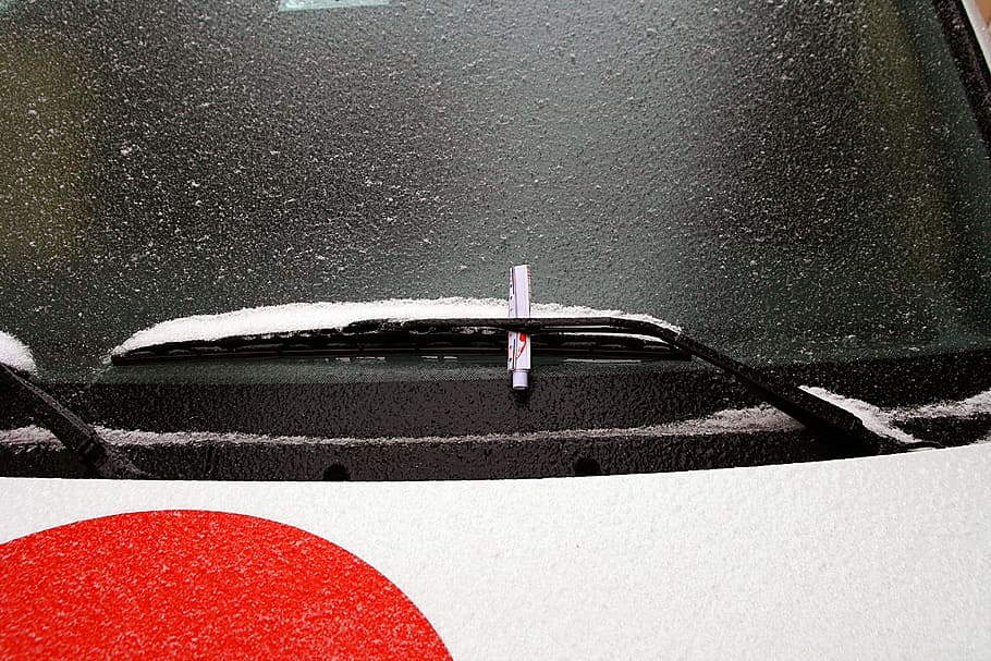 white, windshield wiper, snow, auto, parking tickets, parking ticket, traffic, cold, winter, ice