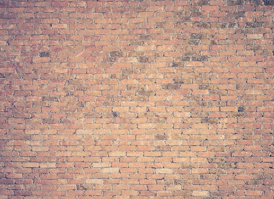 茶色のコンクリート壁, 茶色, レンガ, 壁, テクスチャ, 背景, フルフレーム, レンガの壁, 素材, パターン