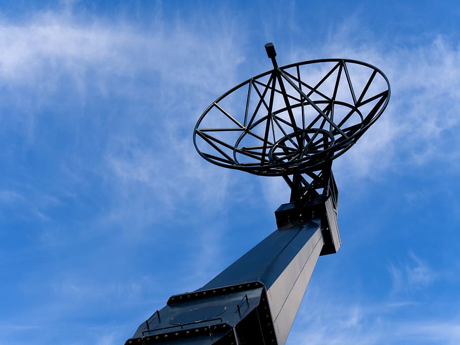 radar, satellite, watch tv, antenna, sky, receiver, wireless, radio, send, radio antenna