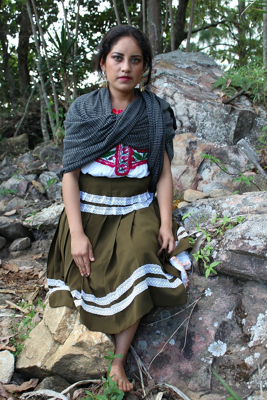 indian, chatina, nopala, mexico, oaxaca, poverty, women, traditional clothes, shawl, mexican
