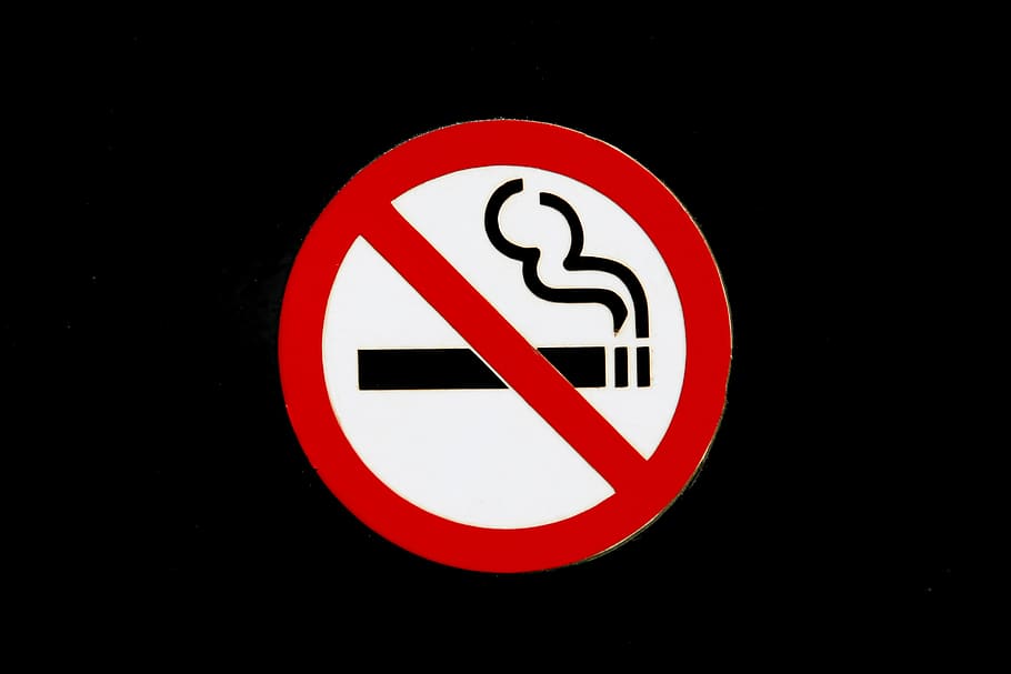 bad, cancer, care, cigar, cigarette, circle, danger, good, health, heart