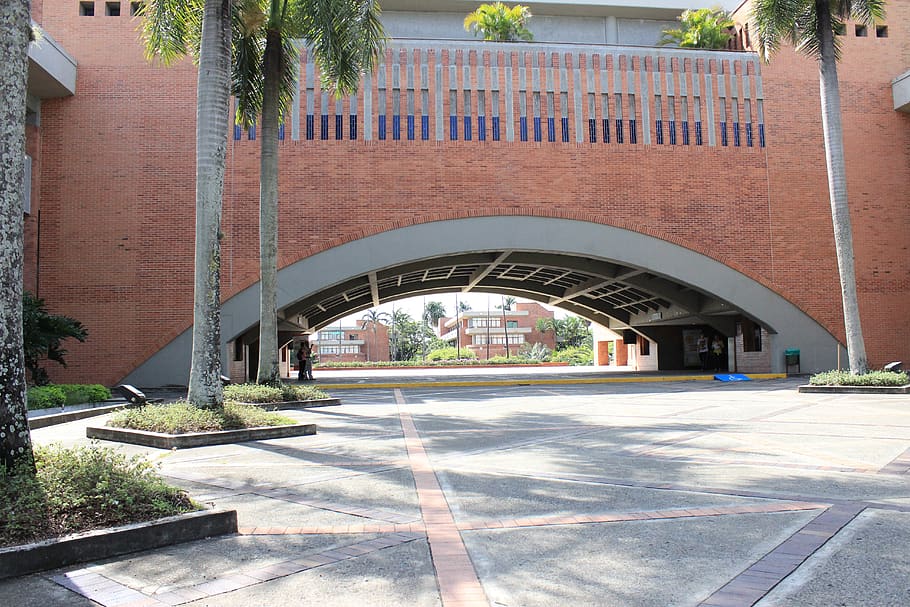 cali, colombia, campus, college, javeriana, uao, architecture, built structure, building exterior, arch