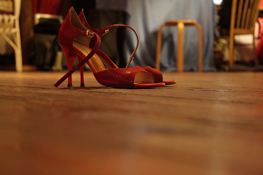 red, open-toe ankle, strap, pumps, high heeled shoes, dance shoes, women's shoes, shoes, dance, heel shoes