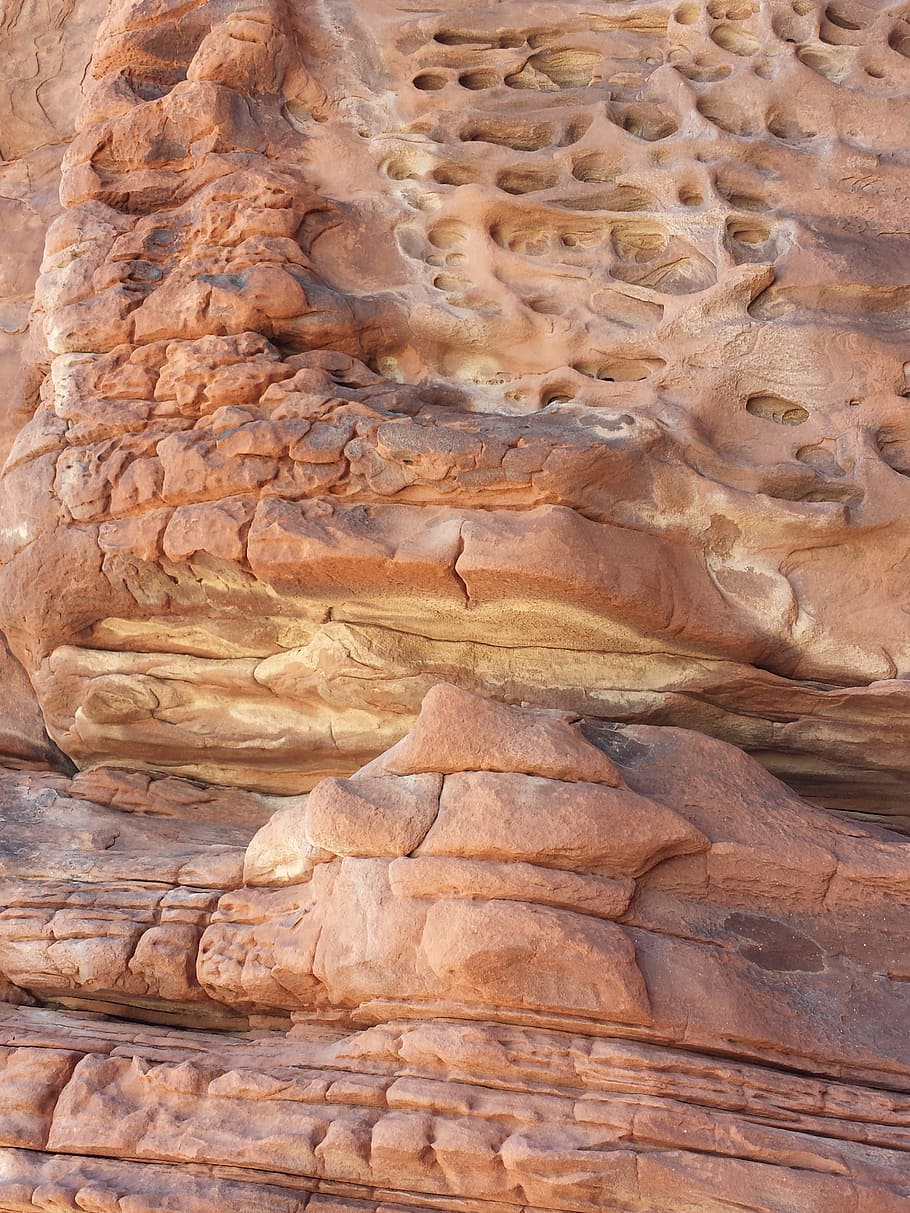 rocks, valley of fire, nevada, petroglyphs, solid, rock formation, physical geography, day, geology, nature