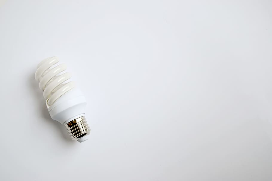 lightbulb, electricity, copy space, white, background, bulb, light, energy, power, lamp