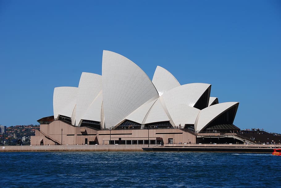 gedung opera, sydney australia, sydney, opera, australia, sydney harbour, landmark, sydney opera, arsitektur, air