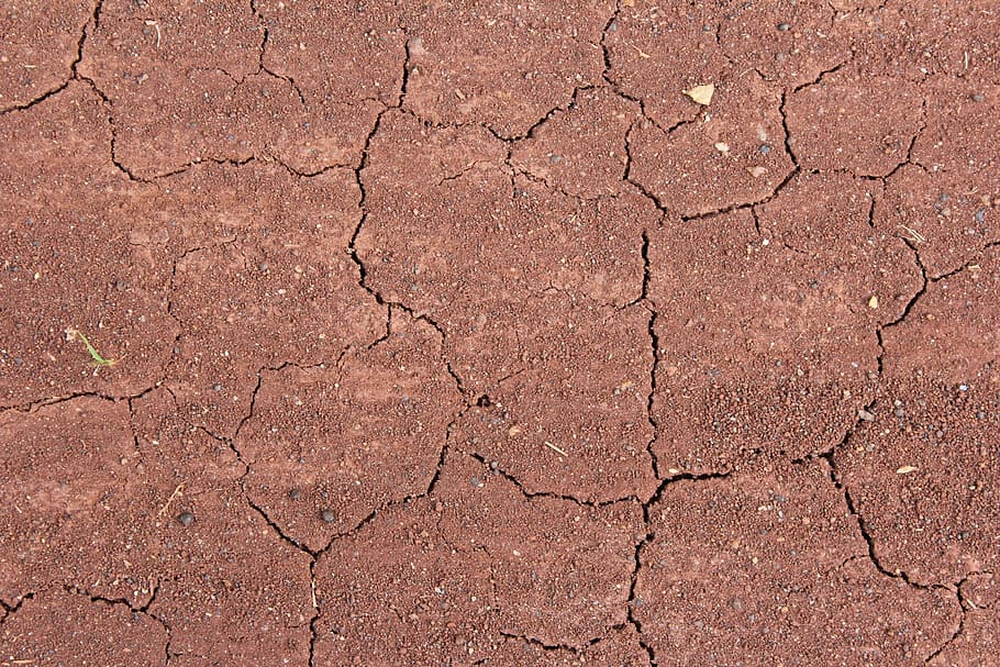 Dry, Cracks, Crack, Earth, mark, red, clay, cracked, textured, arid climate