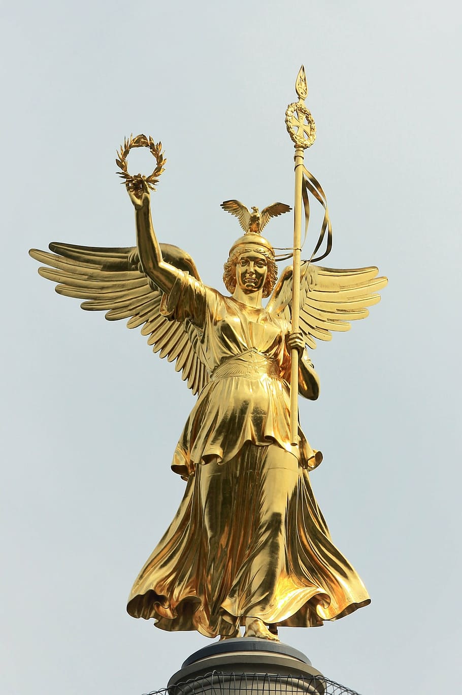 ゴールドelse, siegessäule, ベルリン, ランドマーク, 首都, 記念碑, 天使, 大スター, 像, 彫刻