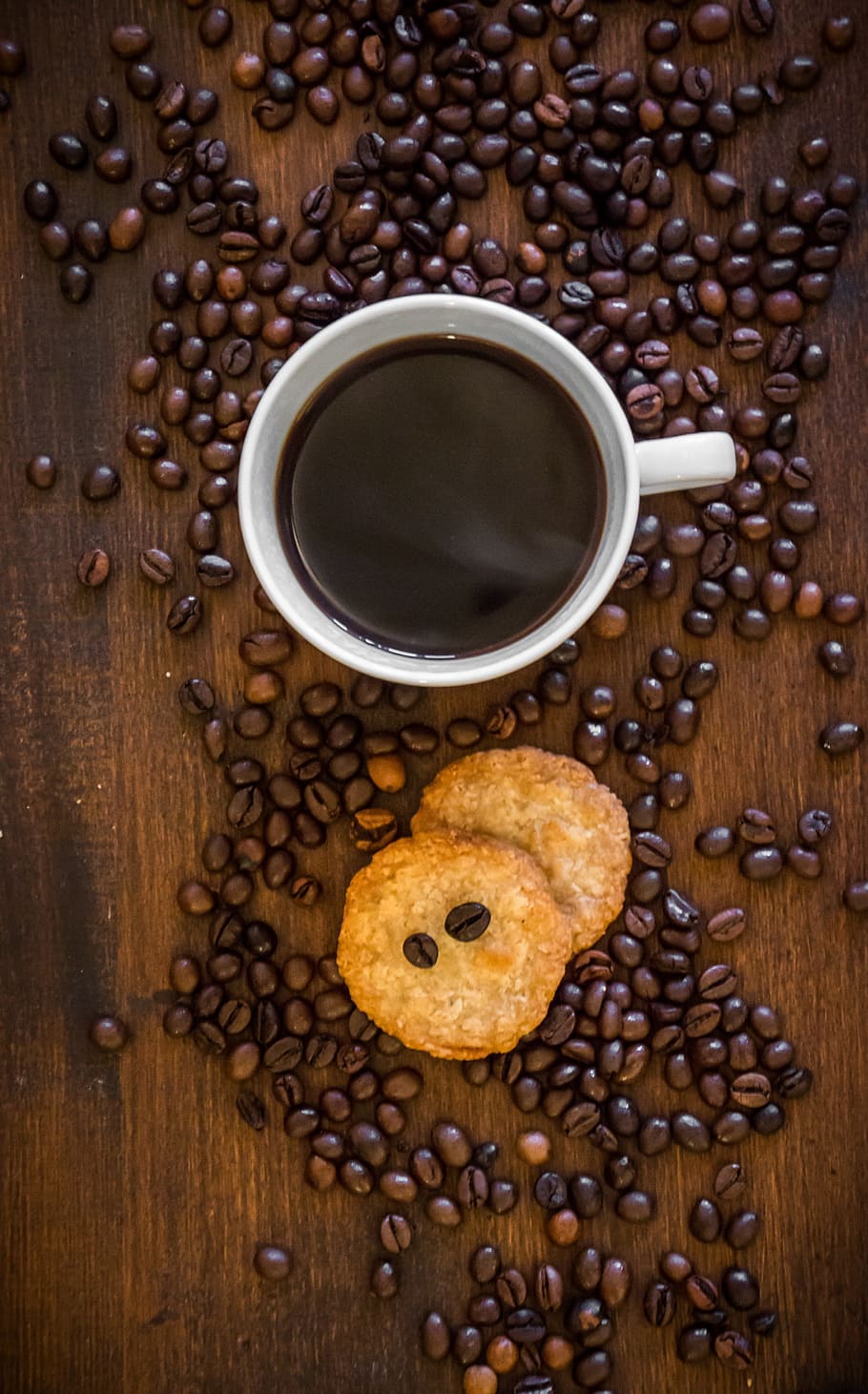 Coffee Cup, Biscuit, Cookie, coffee, cup, benefit from, black, cafe, caffeine, drink