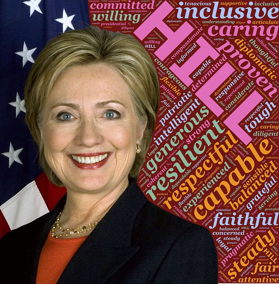 Hillary Clinton, lema de fondo, Hillary, Clinton, presidente, mujer, líder, liderazgo, carácter, elección