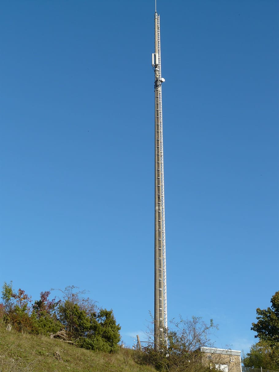 Menara Transmisi, Menara Radio, menara, tiang, antena, radio, pemancar radio, penerimaan, antena radio, seluler
