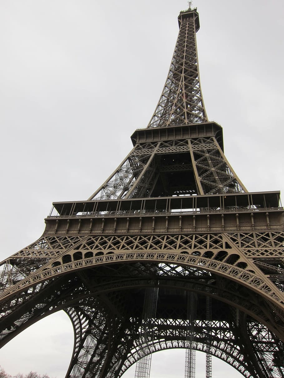 eiffel tower, paris, france, tower, sculpture, monument, statue, creative, artwork, design
