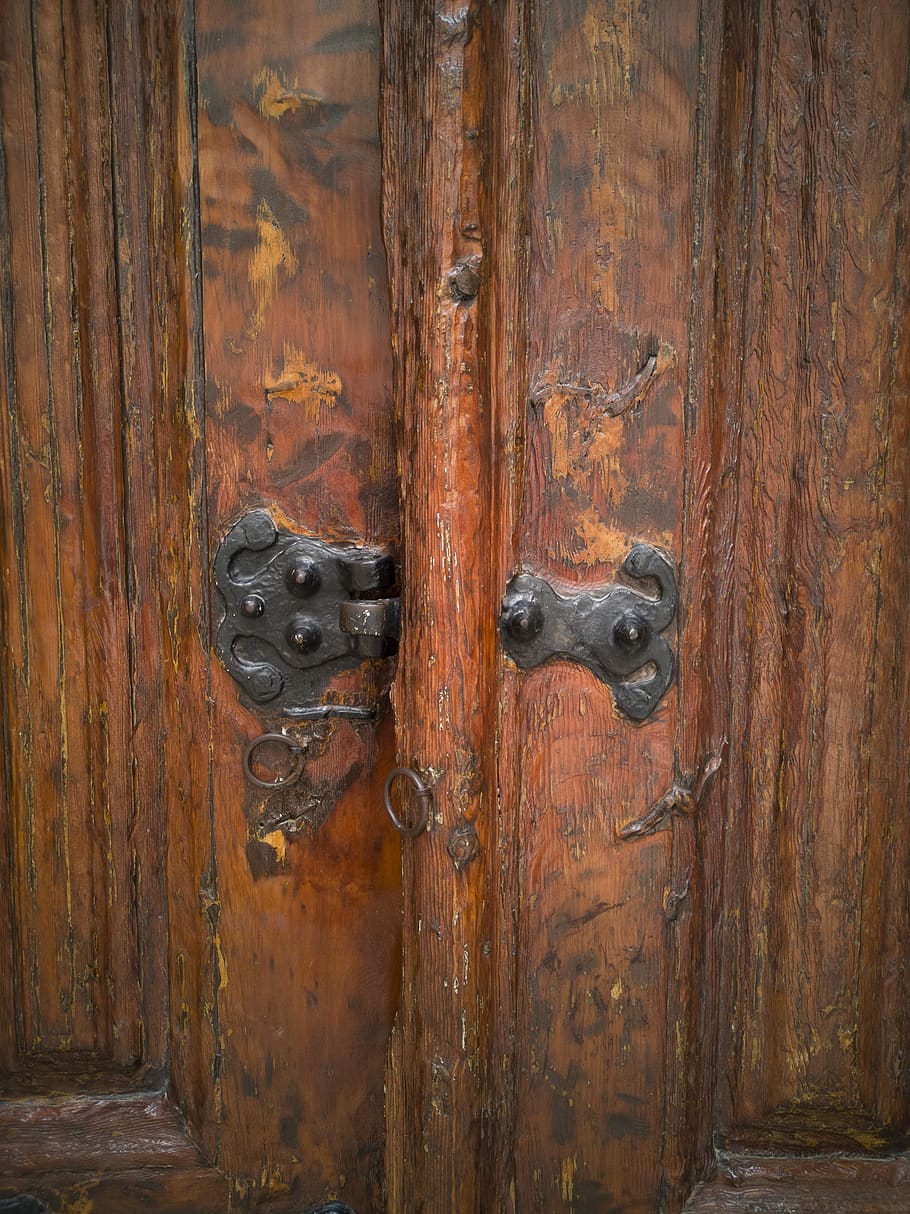 door, old, wood, architecture, detail, culture, introduction, building, closed, antique