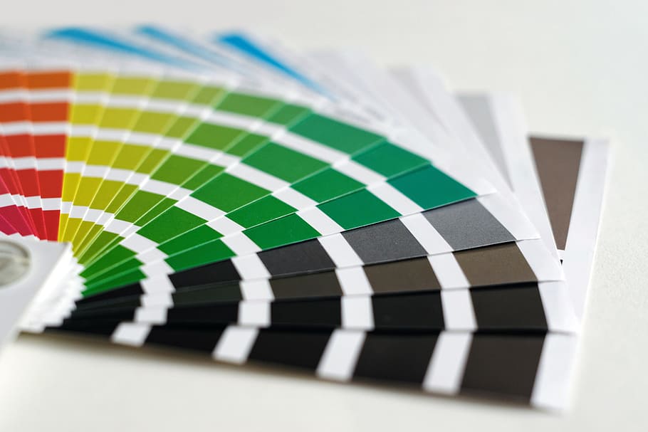 paint color fan deck, white, surface, print, colors, stencil, the palette, printing, desktop publishing, paper