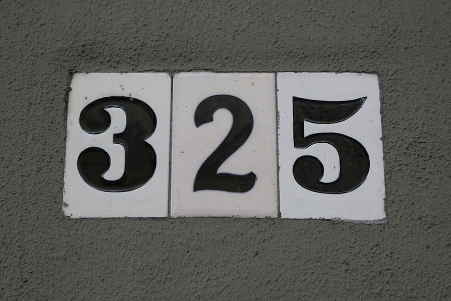 sign, number, wall, street, vintage, road, concrete, alphabet, communication, retro