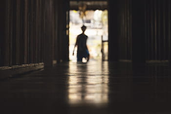 man, white, shirt, green, skirt, woman, gray, dress, elderly, corridor | Pxfuel