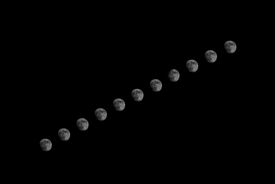fondo de pantalla de alineación del planeta, mes, noche, universo, luz de la luna, planeta, soltar, sin gente, agua, primer plano