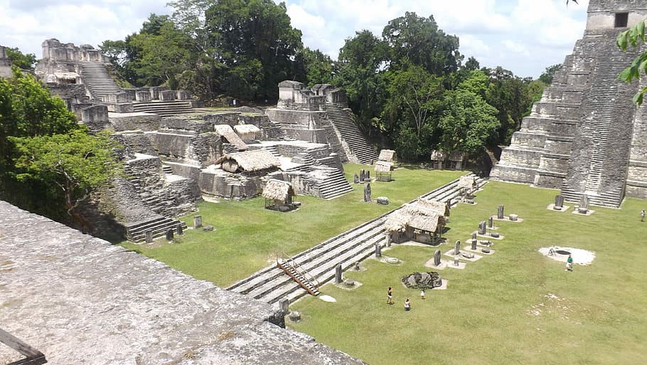 Ruinas, Maya, México, antigua ruina, historia, civilización antigua, antigua, estructura construida, cementerio, arquitectura