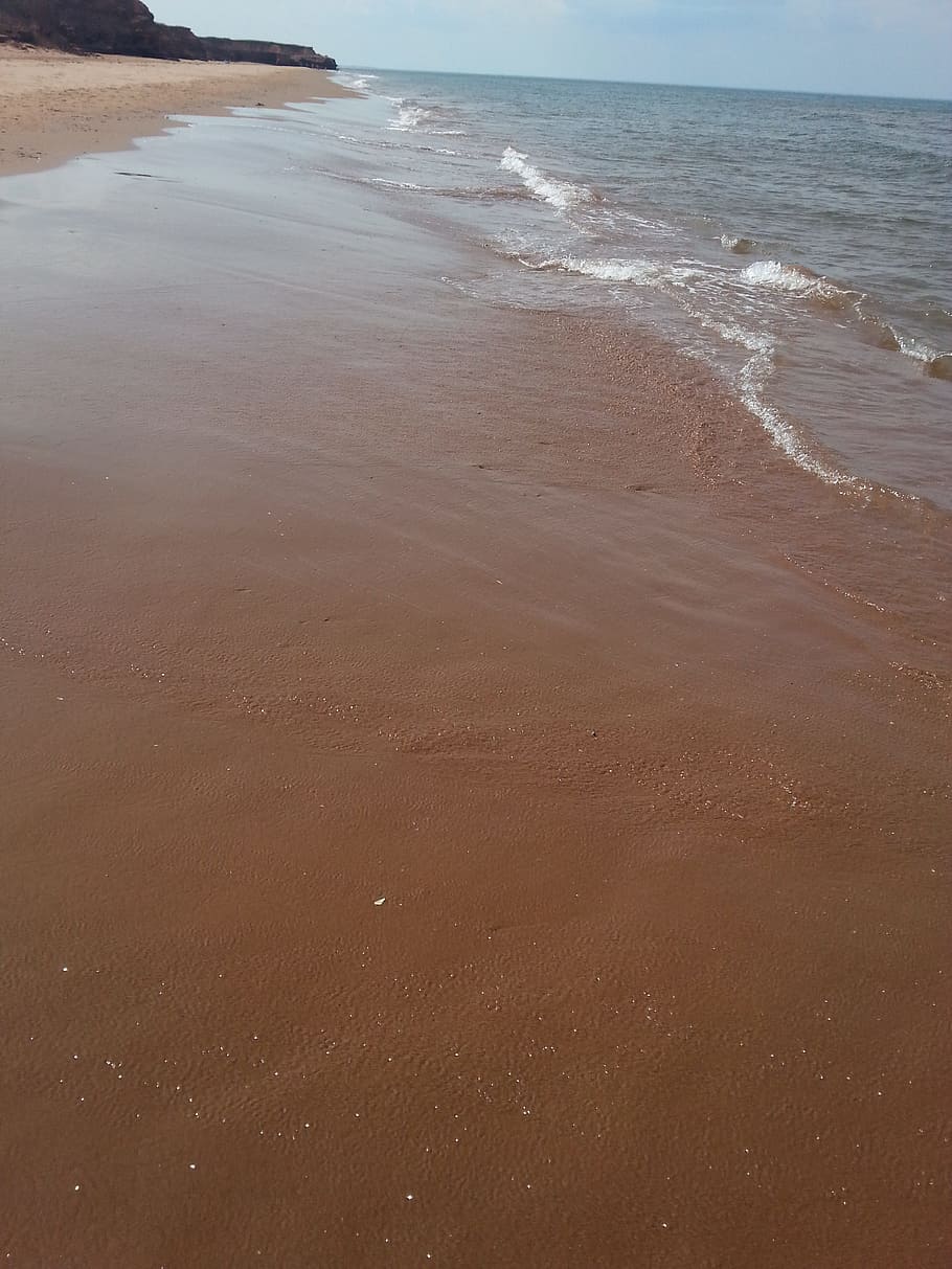 Isla del Príncipe Eduardo, Canadá, arena roja, isla, verano, agua, costa, puerto, Pei, playa