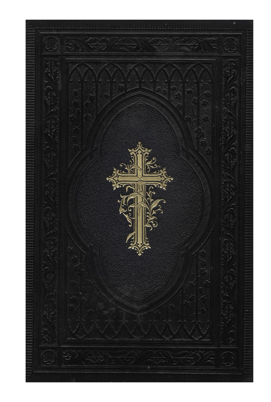 selective, color photography, brown, cross, bible, book, front and back covers, lid, the holy book, christianity