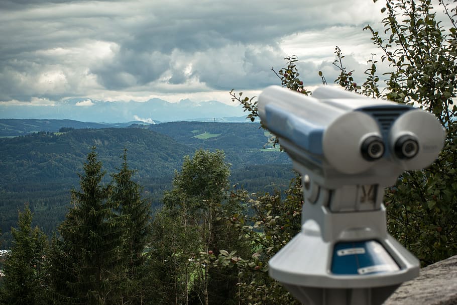telescope, binoculars, watch, outlook, vision, observation, distant view, distant, viewpoint, view