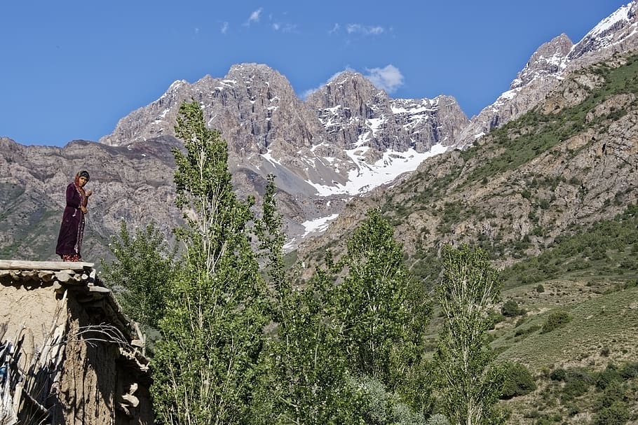 tajikistan, province of mi, hissargebirge, hisortal, mountains, nature, landscape, central asia, mountain, scenics - nature
