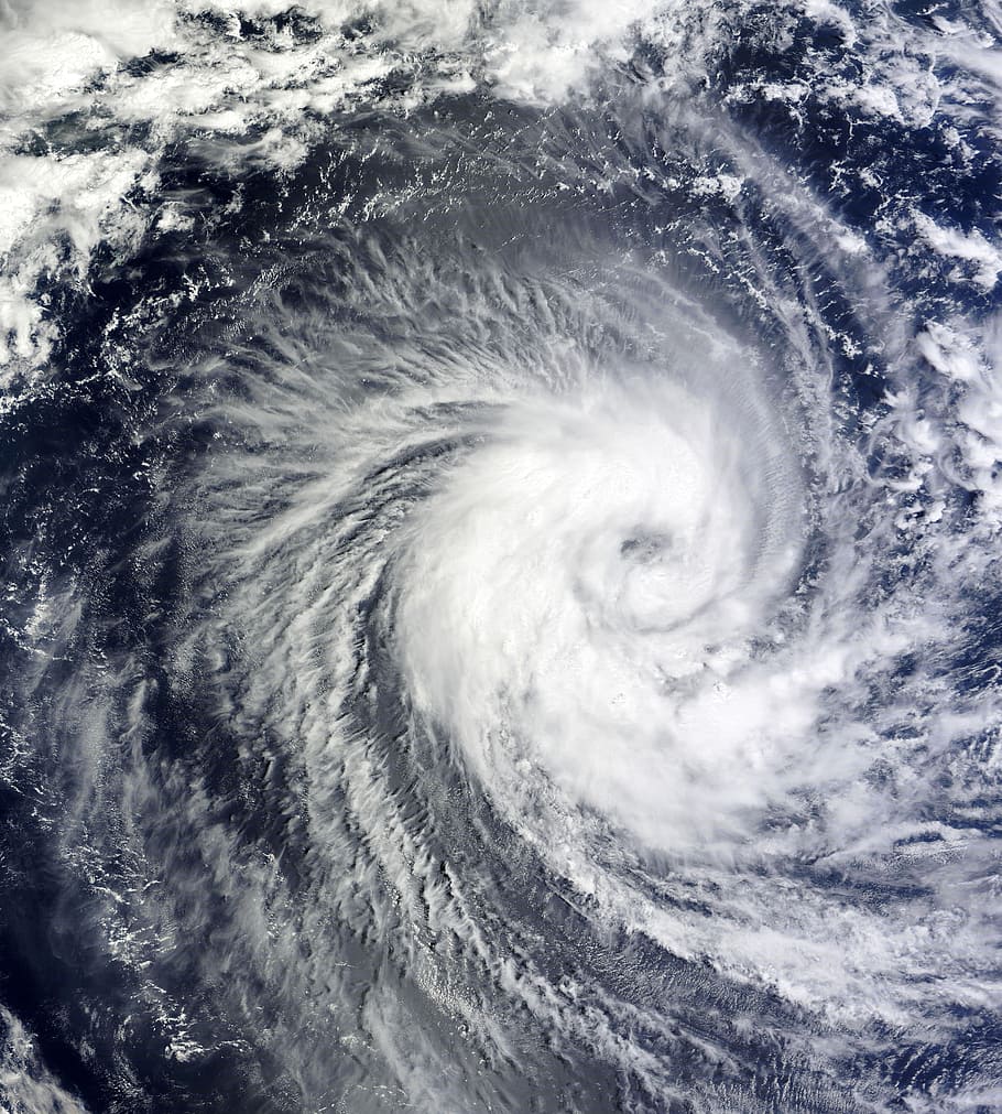 Tifón, tormenta de invierno, huracán, ciclón, viento, tormenta, vista aérea, tornado, ciclón tropical, benilde