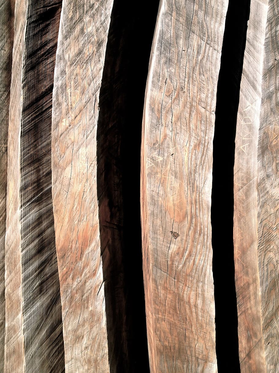 redwood, sculpture, woodgrain, texture, wood, natural, wooden, material, timber, surface