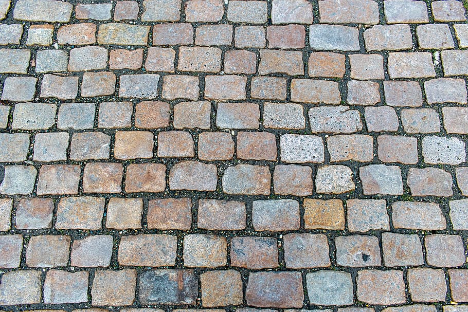 background, cobblestones, texture, structure, patch, surface, pavement, road, backgrounds, full frame