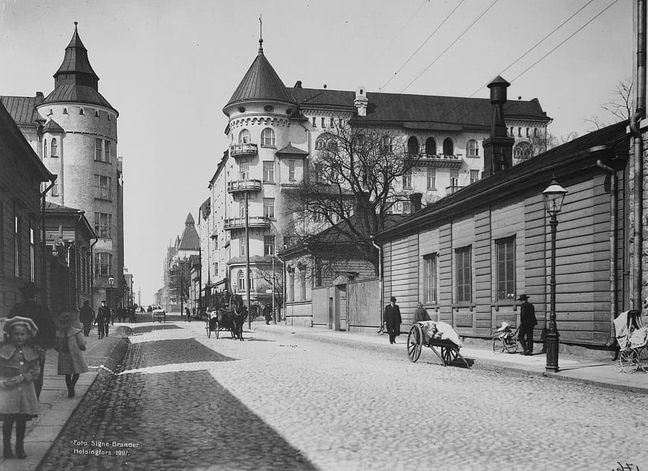 1907, Fredrikinkatu, Helsinki, 