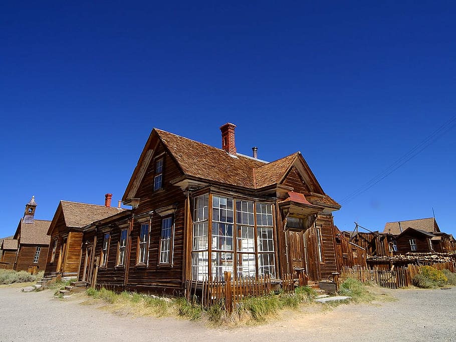 ghost town, bodie, wild west, usa, old, abandoned, houses, cottages, architecture, built structure
