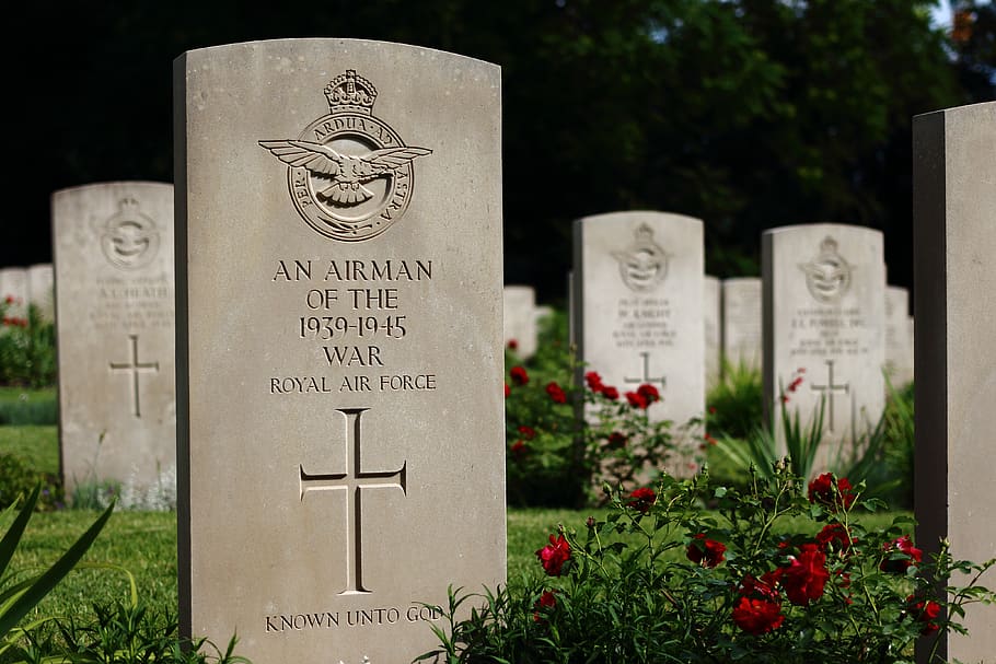 cemetery, the tomb of, graves, military cemetery, rfu, royal air force, ww2, the war, war, soldier
