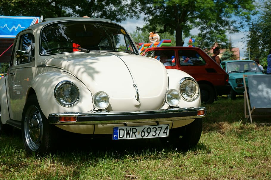 Beetle, Oldtimer, Retro, Car, retro car, historic vehicle, vw, antique auto, monument, old car