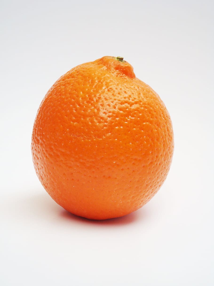naranja, blanco, superficie, Minneola, cítricos, fruta, pomelo, mandarina, vitaminas, delicioso