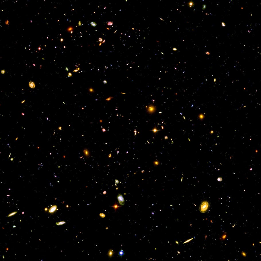 hubble, ultra, deep, field, Hubble Ultra Deep Field, Hudf, deep field, look in the all, sky region, hubble weltraumteleskop