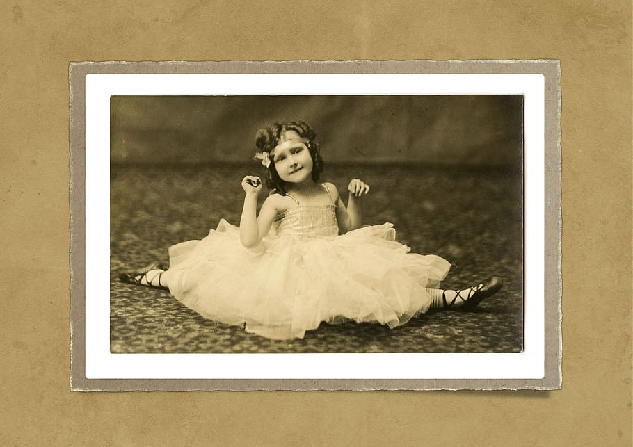 girl, white, dress photo, old, 1920, old photos, vintage, portrait, beautiful, nostalgia