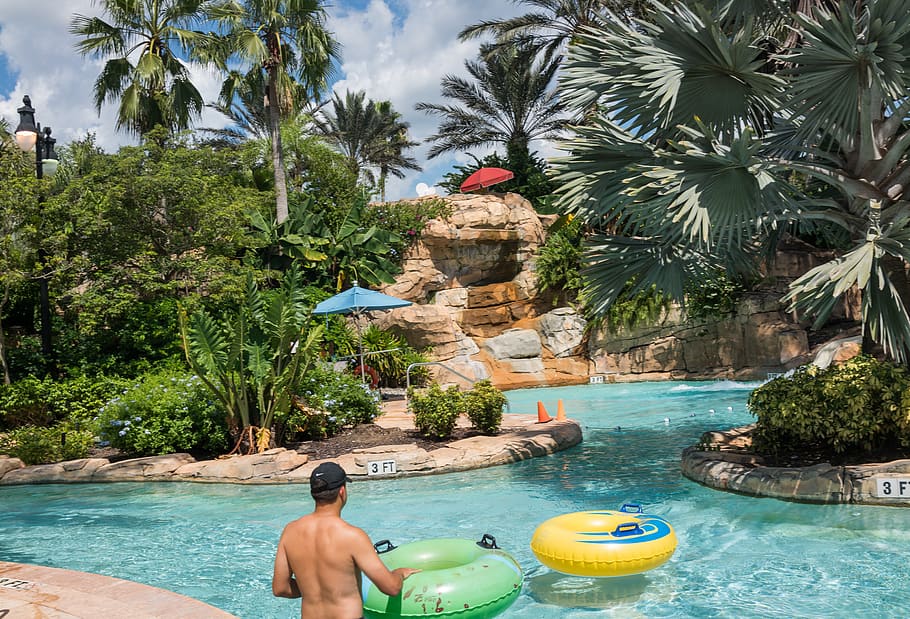 water park, lazy river, florida, nature, landscape, summer, outdoors, travel, tropical, vacation