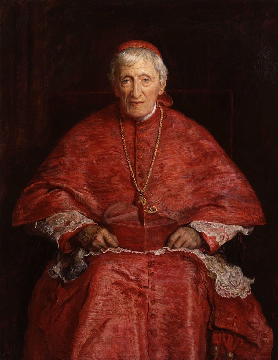 bishop portrait, cardinal, john henry newman, pope, religious, religion, faith, christianity, catholic, christ