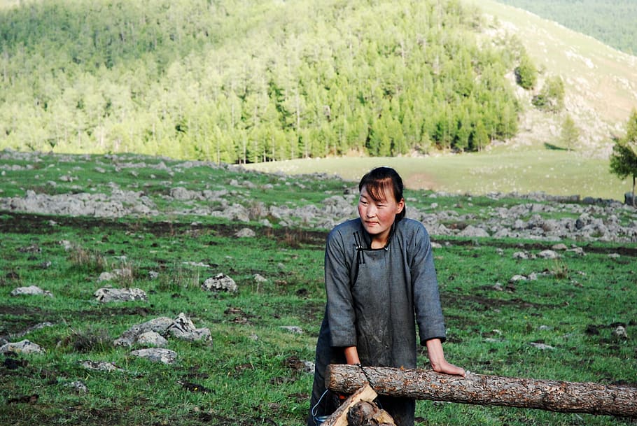 mongolia, farmer, culture, outdoors, traditional, nomadic, independent, asian, indigenous, one person