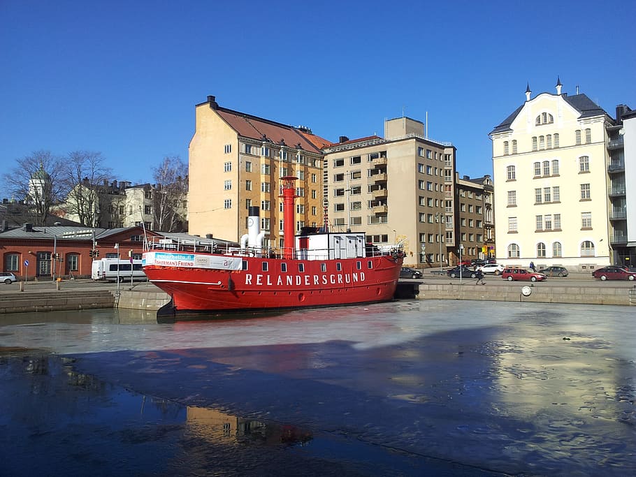 ヘルシンキ フィンランド 湾 冬 船 都市景観 船舶 水 交通手段 建築 Pxfuel