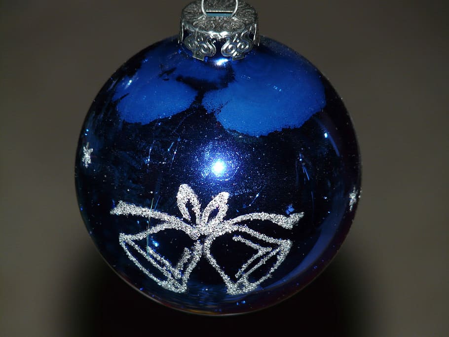 glaskugeln, christbaumkugeln, perhiasan natal, weihnachtsbaumschmuck, pohon natal, natal, berkilau, biru, dekorasi, Ornamen natal