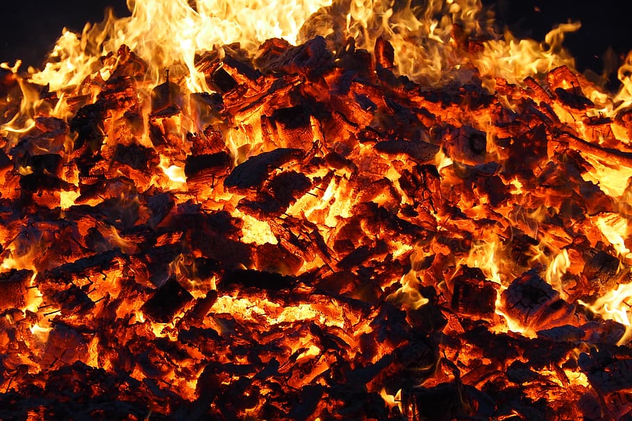 llama, calor, inflamable, quemadura, hoguera, walpurgis, llameante, fuego, caliente, fogata