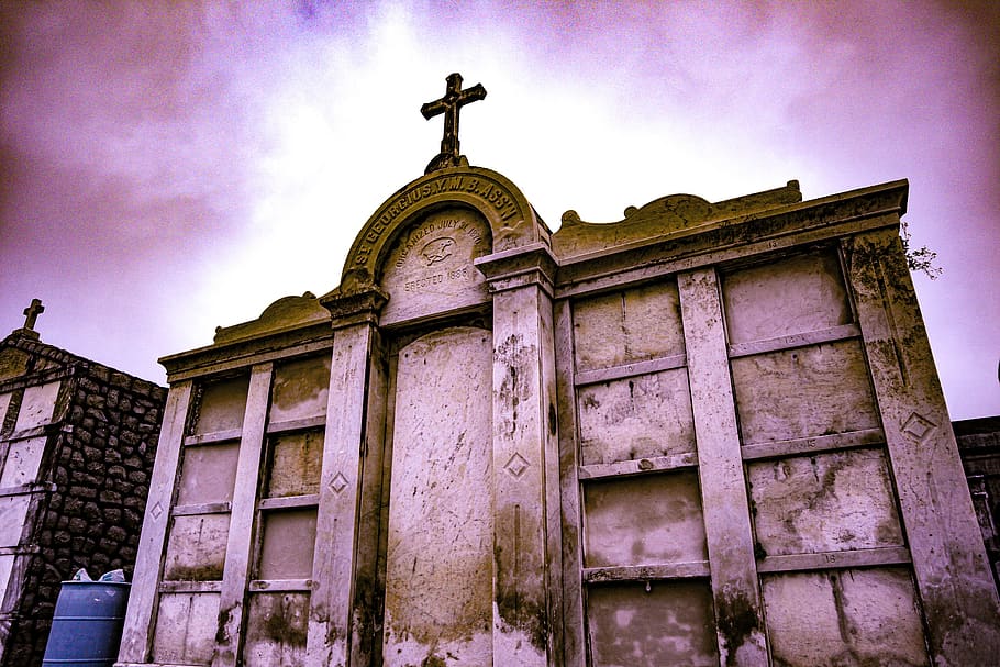 cemetery, graveyard, tombstone, death, grave, cross, funeral, gravestone, tomb, headstone